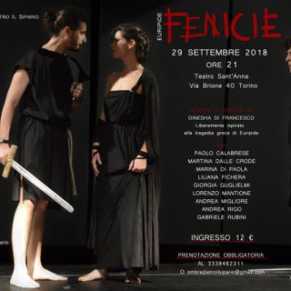 Torino, la compagnia Ombre Dietro il Sipario riporta in scena “Fenicie”