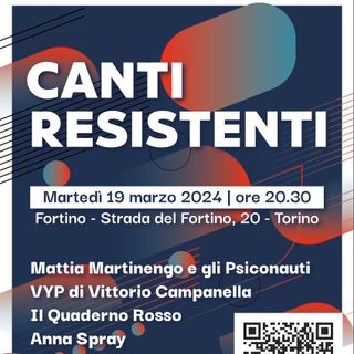 L'Anpi celebra gli 80 anni della Resistenza con un doppio concerto