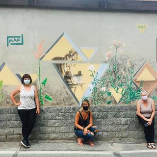 I lavandai di Bertolla rivivono grazie al Mau: realizzati murales nel cuore della Circoscrizione 6