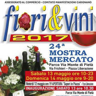 Carignano, torna la rassegna &quot;Fiori &amp; Vini&quot;