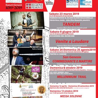 Millennium Sancti Genesii 1019-2019 a Castagneto Po