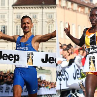I due vincitori della Maratona