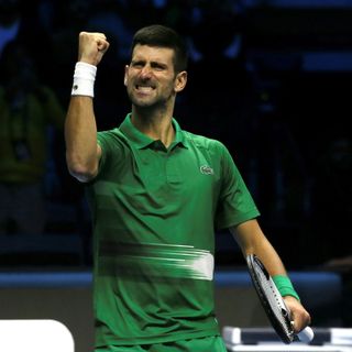 Djokovic e gli altri tennisti alle Atp. Foto di Giampiero Sposito/FIT
