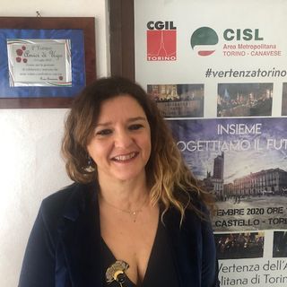 Olga Longo, segretaria Fisascat Cisl Torino e Canavese