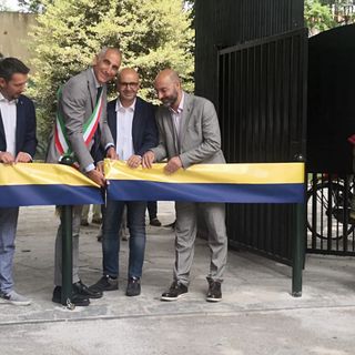 Parco Michelotti, taglio del nastro