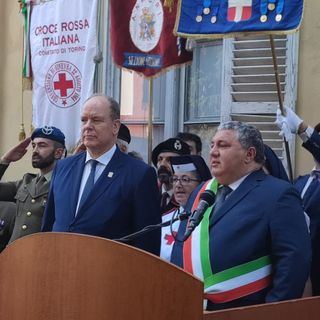 Visita di Alberto II di Monaco a Pianezza