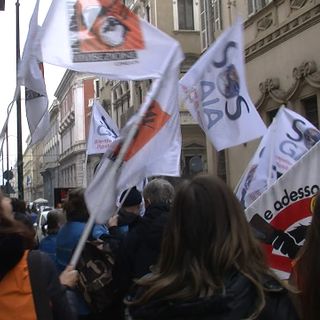 Presidio di protesta per la riapertura della caccia