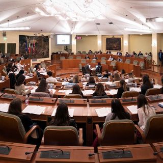 Consiglieri in erba a Palazzo Lascaris di Torino