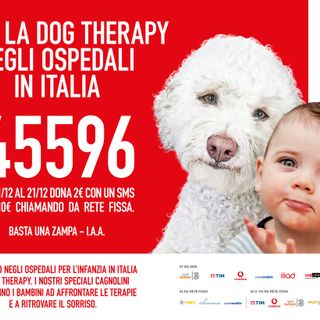 La pet therapy per aiutare i piccoli alle prese con un percorso di cure: festeggia due anni &quot;Basta una Zampa&quot;