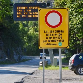 Iniziati i lavori per riaprire la strada statale 335 per Bardonecchia