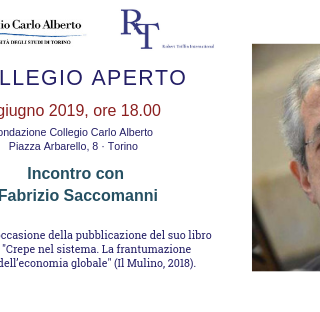 Collegio Aperto con Fabrizio Saccomanni su “Crepe nel sistema: verso un nuovo (dis)ordine monetario internazionale?”