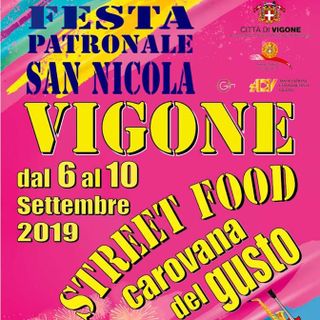 Vigone festeggia il patrono, con musica, teatro e street food