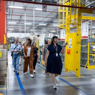 Sara Gama in visita al centro di Torrazza Piemonte