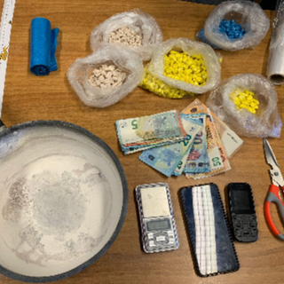 droga recuperata dalla polizia
