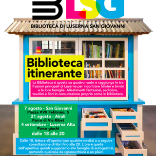 La Biblioteca di Luserna San Giovanni diventa itinerante