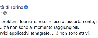 Dopo i problemi della mattina, i siti della PA stanno tornando alla normalità