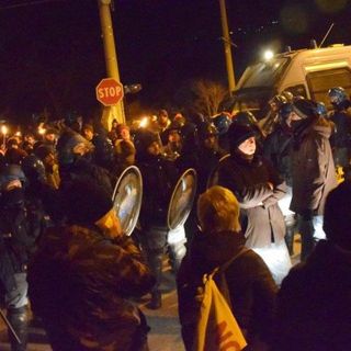 No Tav, incidenti ieri sera al cantiere di Chiomonte