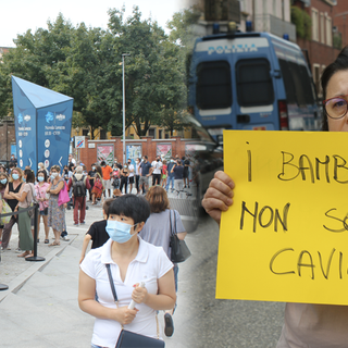 No Vax contestano Figliuolo. La “risposta” dei giovani torinesi: 1.300 in coda per farsi vaccinare [FOTO e VIDEO]