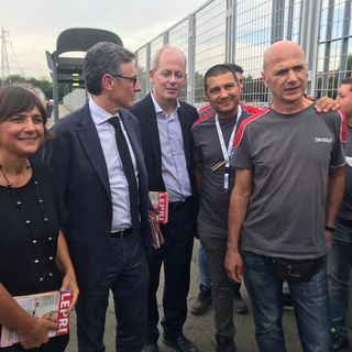 candidati dem ai cancelli Iveco