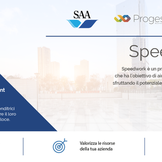Speedwork, incontro dedicato ad aziende e professionisti per ampliare le possibilità di business