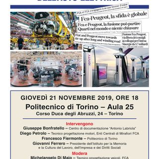 Torino e la battaglia mondiale dell'auto elettrica: se ne parla al Politecnico
