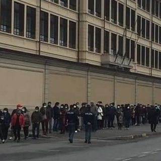 Foto scattata da Vitale Pinelli, esponente torinese di FdI
