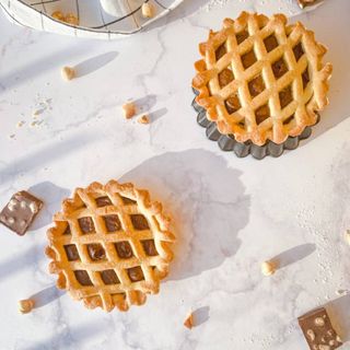 Crostata, muffin, grande, piccola, con cerniera o senza