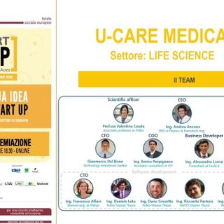 Start Cup Piemonte Valle d’Aosta: vince U-Care Medical, con il dispositivo pensato per la diagnosi predittiva dell’insufficienza renale acuta