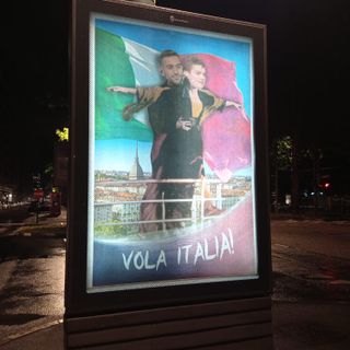 Eurovision, Blanco e Mahmood in versione Titanic: &quot;Vola Italia e Torino&quot; [FOTO]