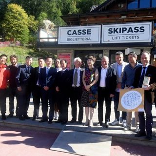 Una delegazione della regione cinese del Guiyang in visita a Bardonecchia