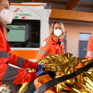 L'impegno dei volontari Anpas per l'emergenza del Ponte Morandi
