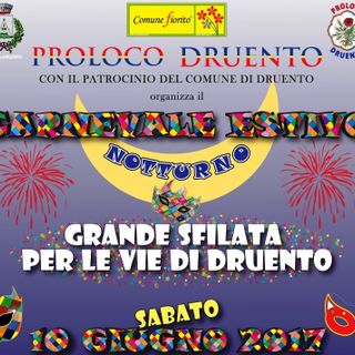 Il 10 giugno, a Druento, c’è il Carnevale Estivo Notturno