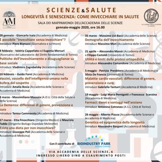 “Scienze e Salute: Longevità e senescenza: come invecchiare in salute&quot;
