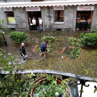 acqua alta in Borgo Dora