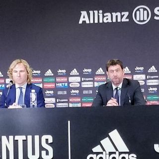 L'ex presidente della Juventus Andrea Agnelli e l'ex vicepresidente Pavel Nedved