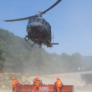 Torre Pellice, riprende l'incendio al Vandalino