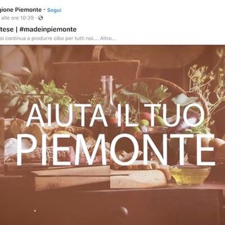 Una delle immagini di promozione dei prodotti agroalimentari piemontesi visibili sulla pagina Facebook @PsrRegionePiemonte