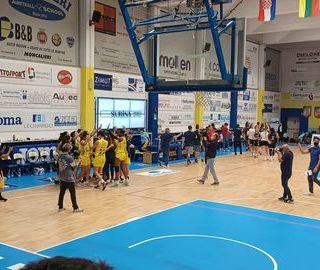 debutto serie A1 al palaeinaudi