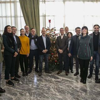 Si accende il Natale a Palazzo Lascaris