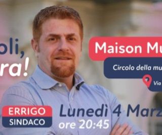 Il 4 marzo il candidato sindaco Alessandro Errigo si presenta alla città
