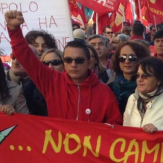 manifestazione di sindacati