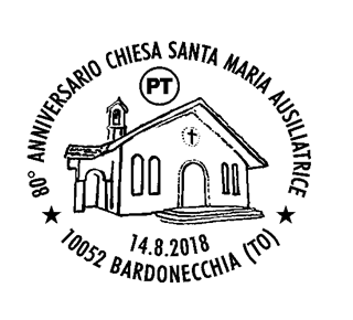 Bardonecchia, uno speciale annullo filatelico per gli 80 anni della Chiesa Santa Maria Ausiliatrice