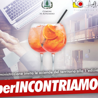 Manifesto con aperitivo