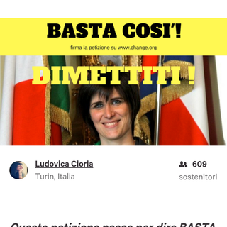 &quot;Appendino dimettiti&quot;, su Change.org la petizione:&quot;Non è in grado di unire legalità e quieto vivere&quot;