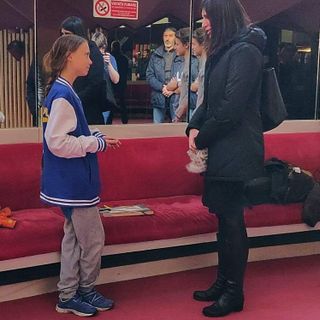 Greta a Torino, Appendino: "Priorità consegnare a future generazioni Torino più pulita" Greta a Torino, Appendino: "Priorità consegnare a future generazioni Torino più pulita"