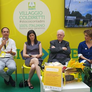 &quot;Spesa sospesa&quot; al villaggio Coldiretti per i più bisognosi: raccolta oltre una tonnellata di cibo
