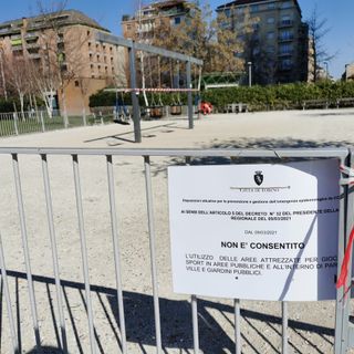 area gioco chiusa ai giardinetti