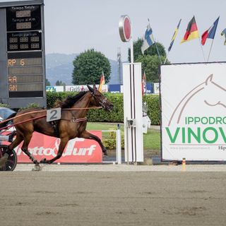 retta d'arrivo a Vinovo