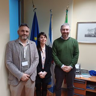 Gli assessori di Rivarolo e il vicesindaco metropolitano Suppo