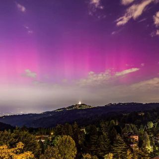 Lo spettacolo dell'aurora boreale (immagine di Valerio ph Minato)